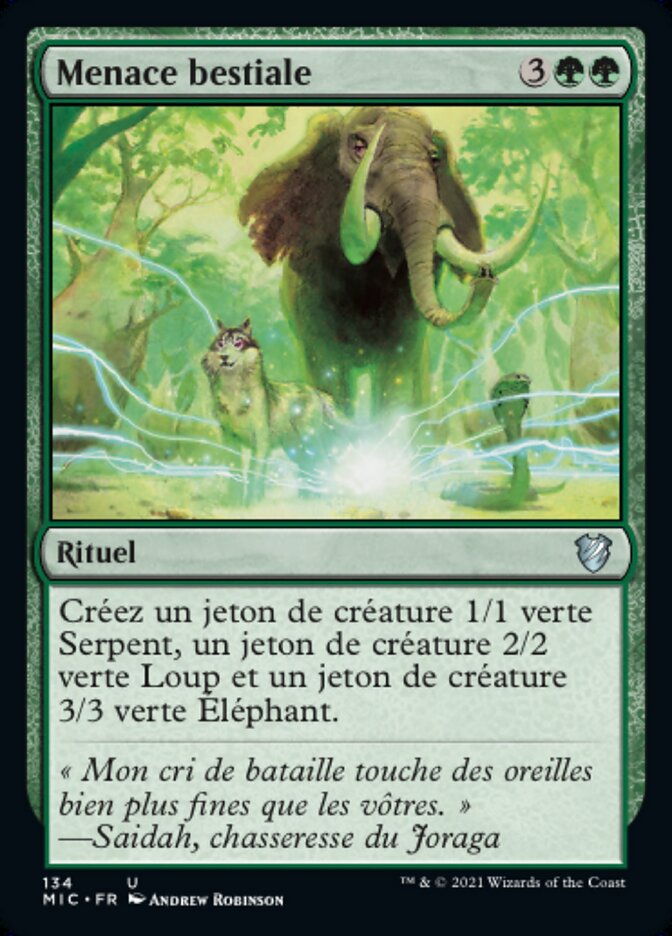 image Menace bestiale