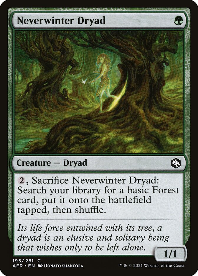 image Neverwinter Dryad