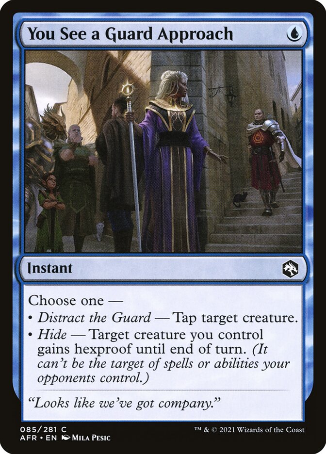 image You See a Guard Approach