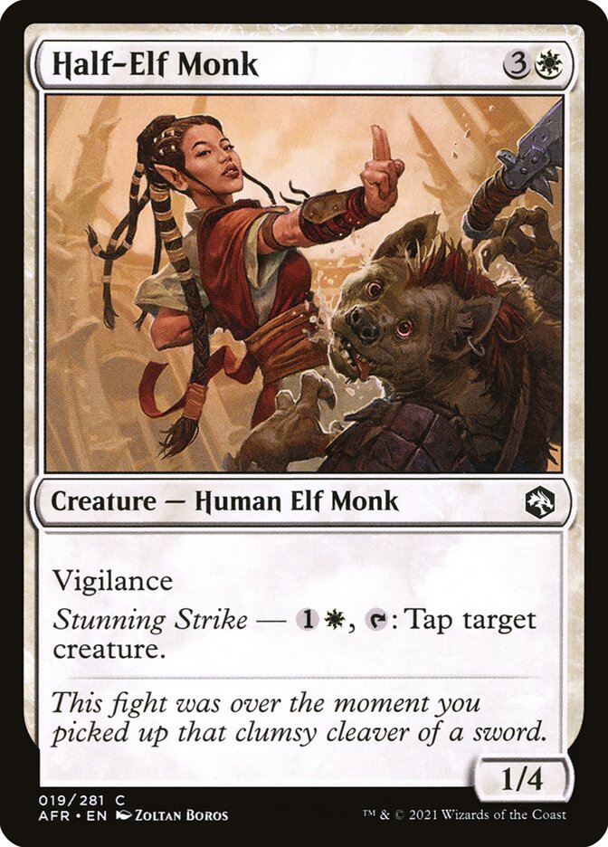 image Half-Elf Monk