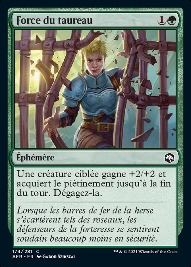 image Force du taureau