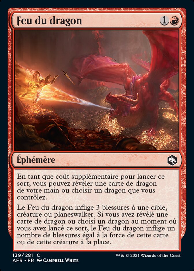 image Feu du dragon