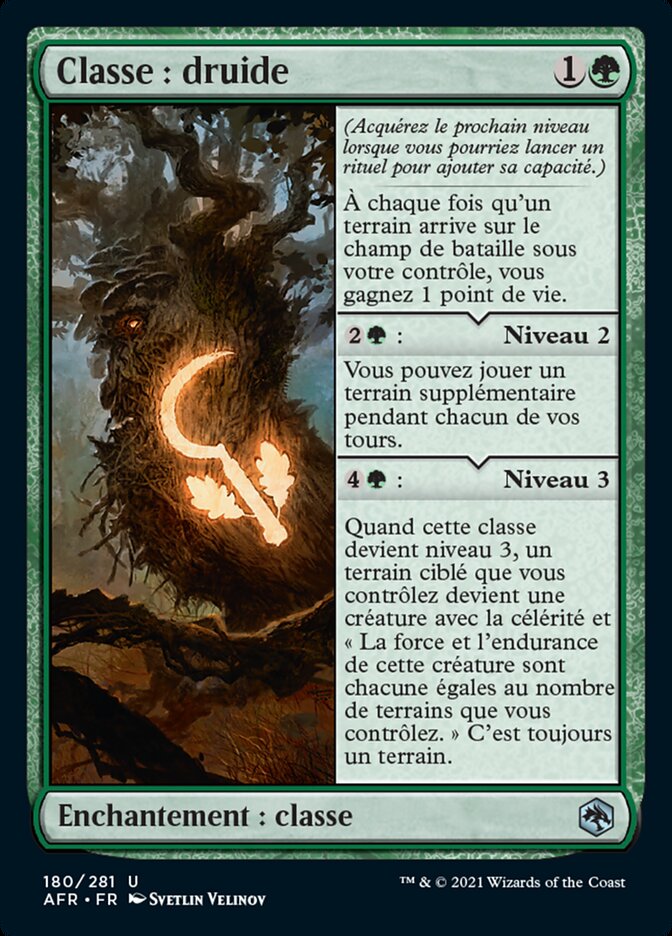 image Classe : druide