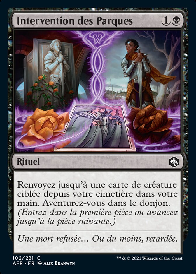 image Intervention des Parques