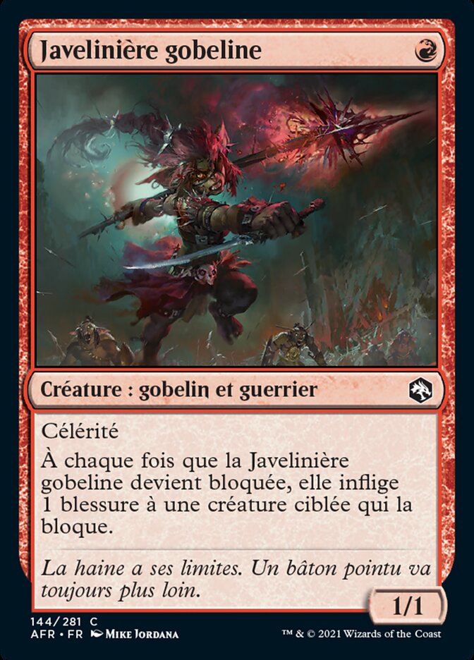 image Javelinière gobeline