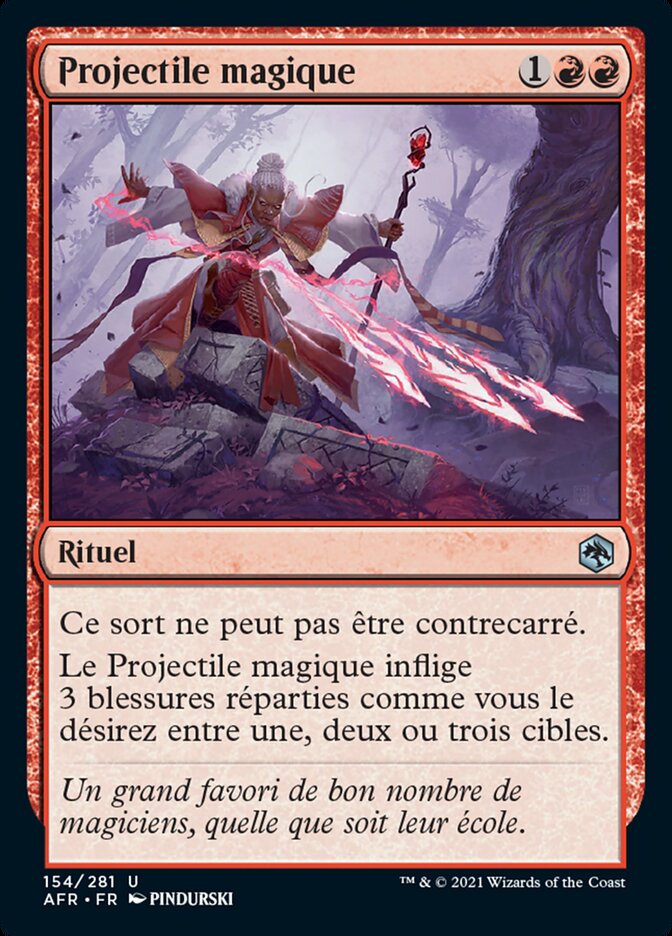 image Projectile magique