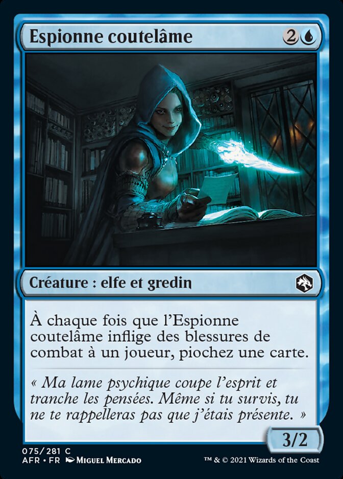 image Espionne coutelâme