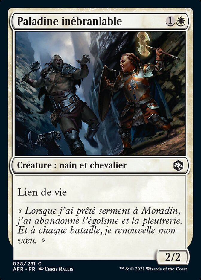 image Paladine inébranlable