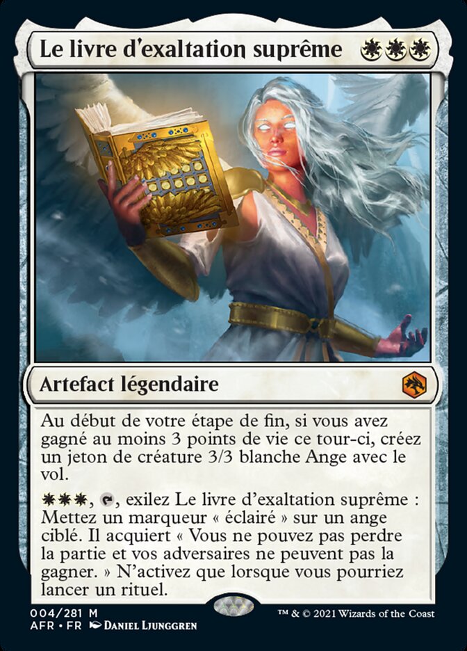 image Le livre d'exaltation suprême