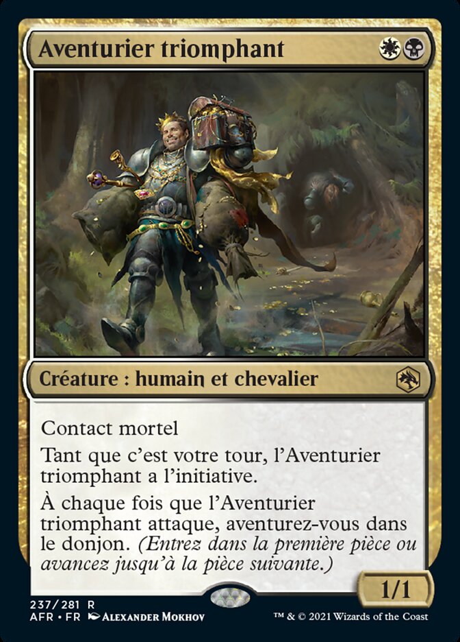 image Aventurier triomphant