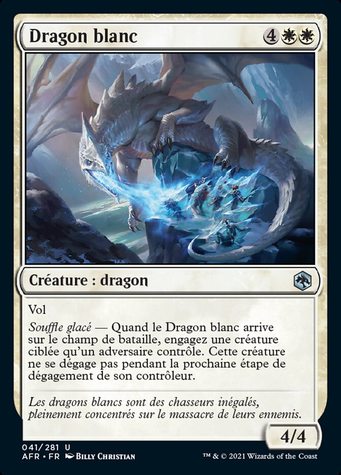 image Dragon blanc