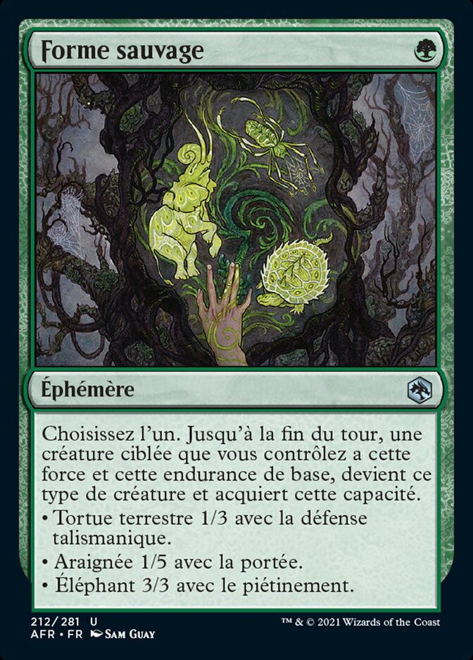 image Forme sauvage