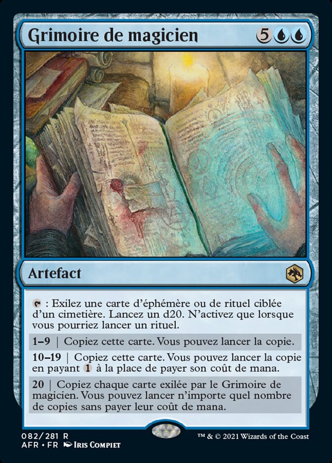 image Grimoire de magicien