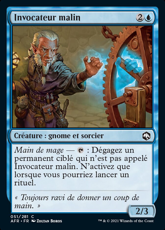image Invocateur malin