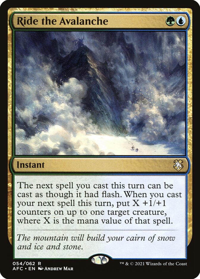image Ride the Avalanche