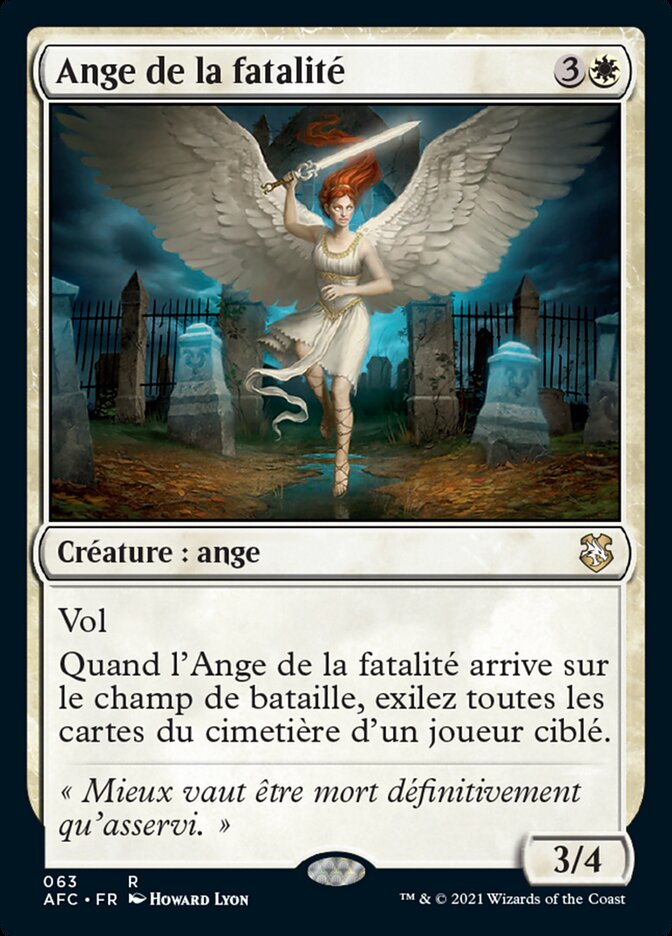 image Ange de la fatalité