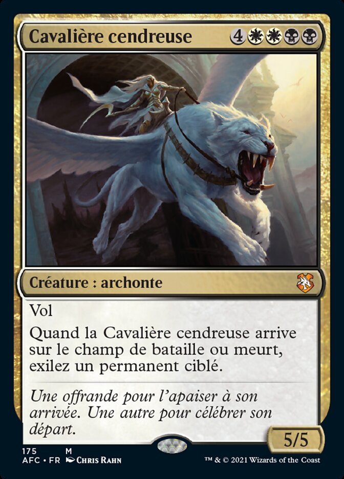 image Cavalière cendreuse