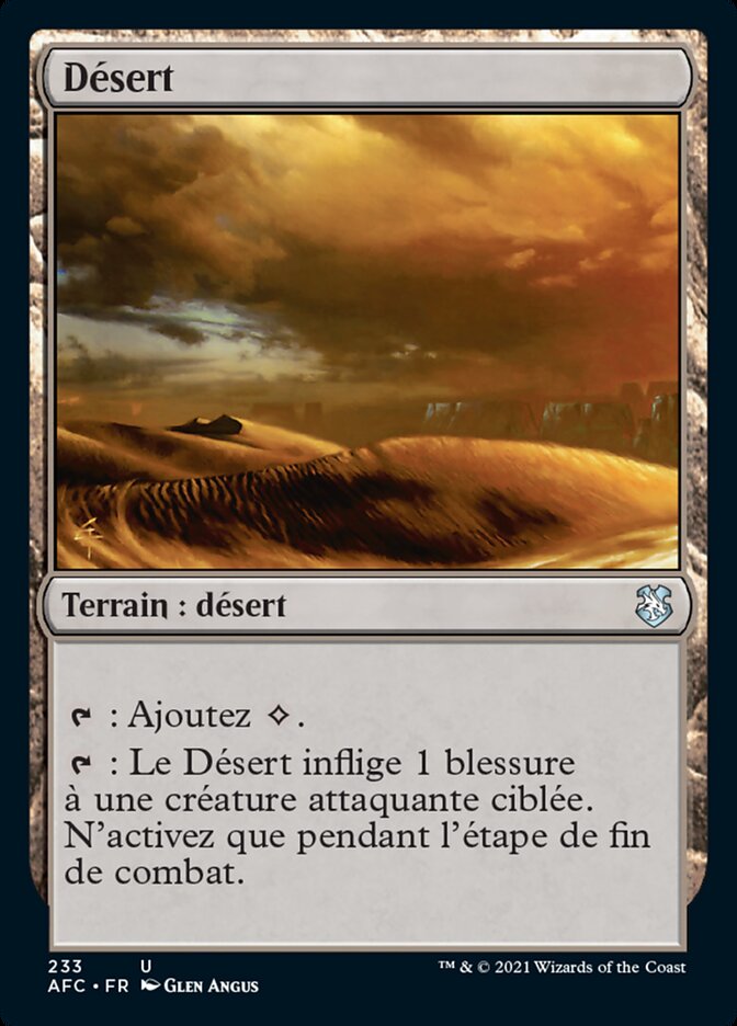 image Désert
