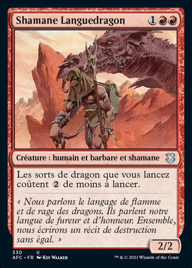 image Shamane languedragon