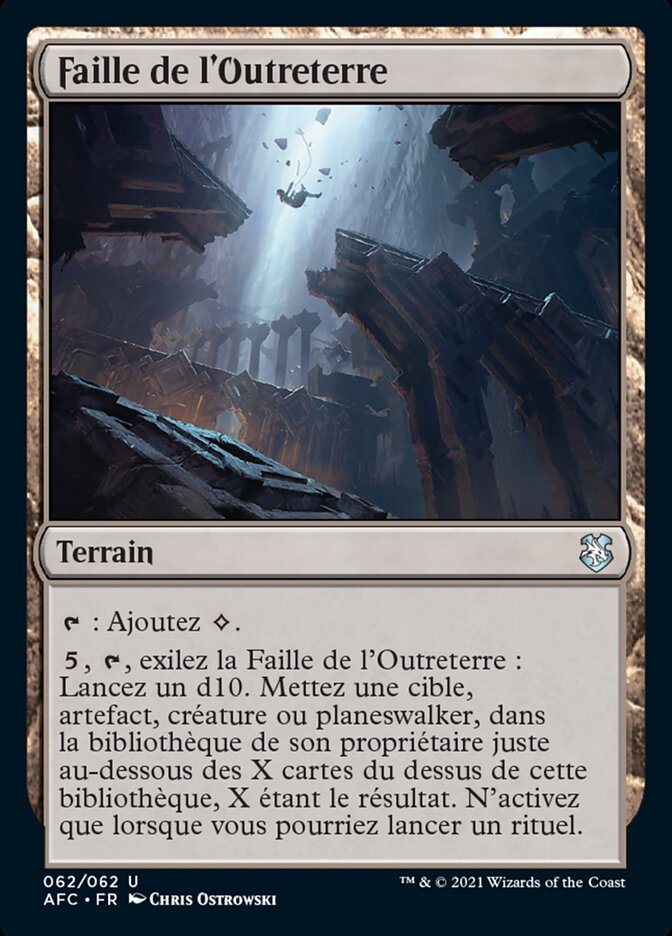image Faille de l'Outreterre