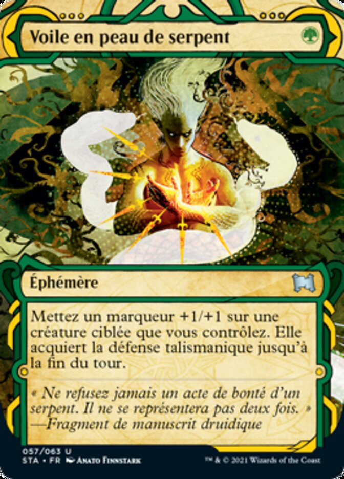 image Voile en peau de serpent
