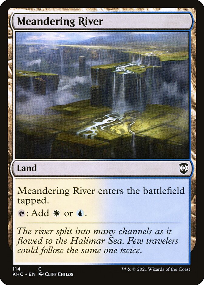 image Meandering River