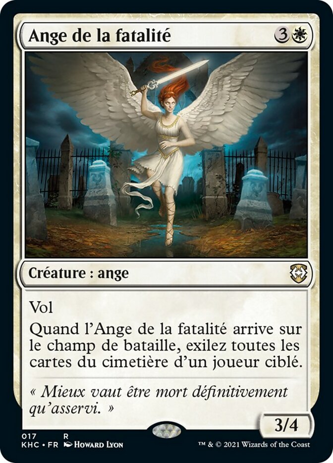 image Ange de la fatalité