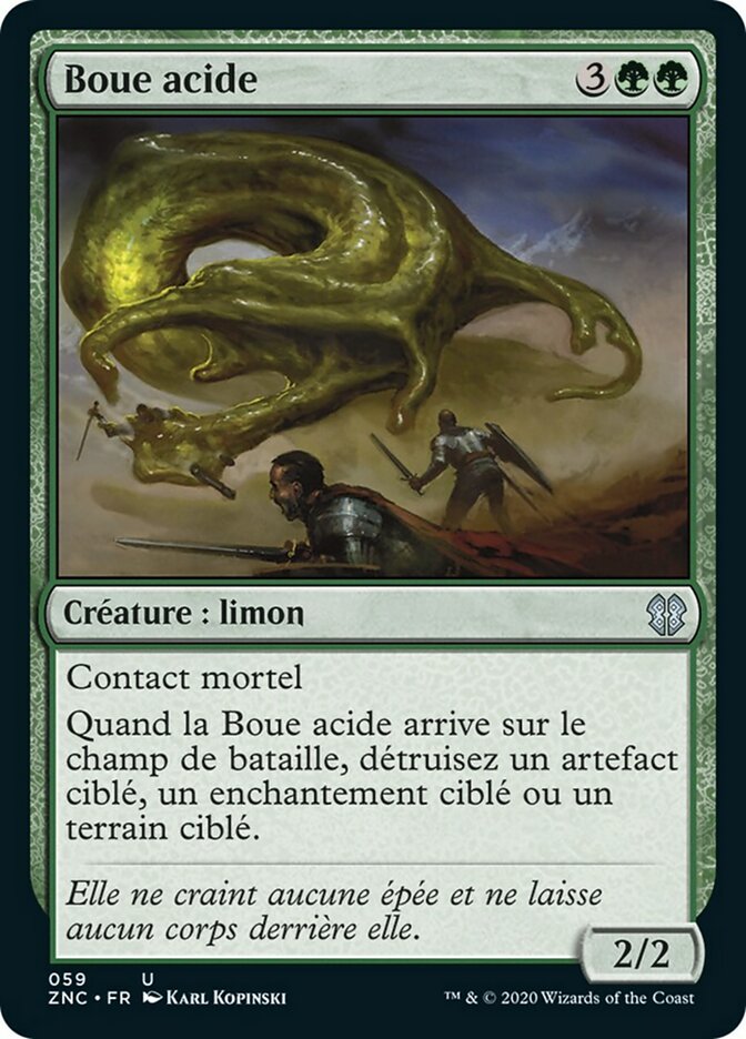 image Boue acide