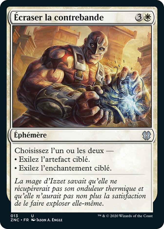 image Écraser la contrebande