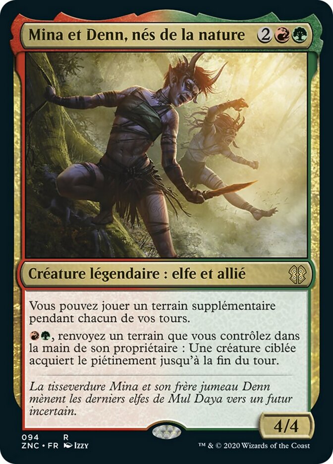 image Mina et Denn, nés de la nature