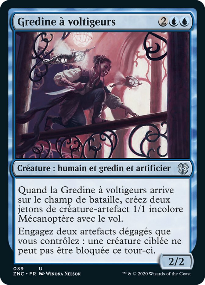 image Gredine à voltigeurs