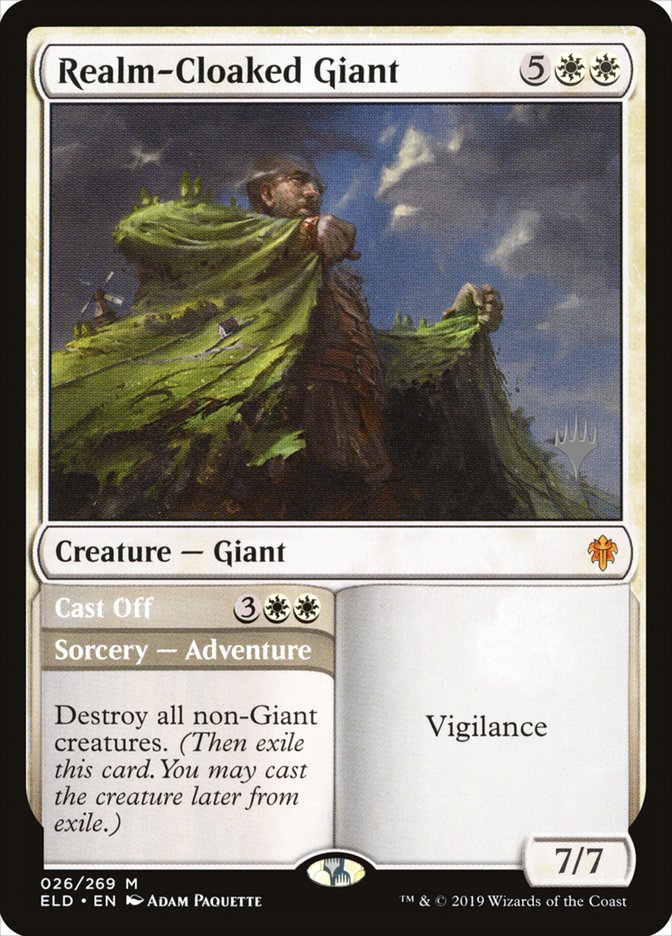 image Realm-Cloaked Giant // Cast Off