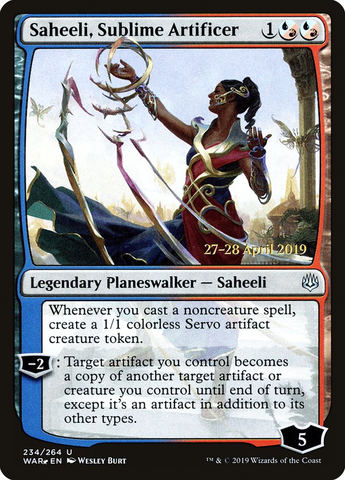 image Saheeli, Sublime Artificer
