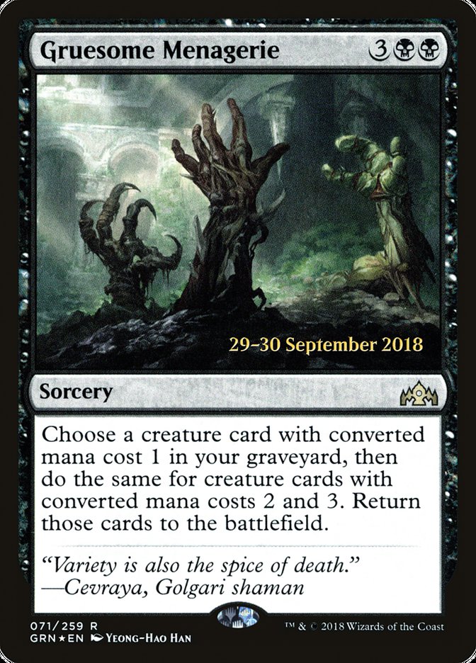 image Gruesome Menagerie