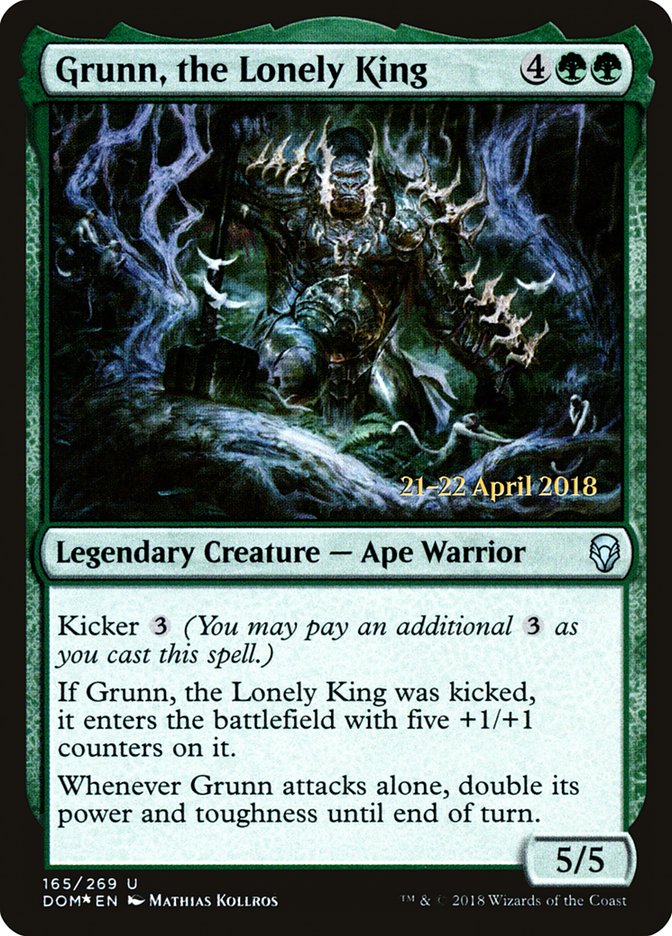 image Grunn, the Lonely King