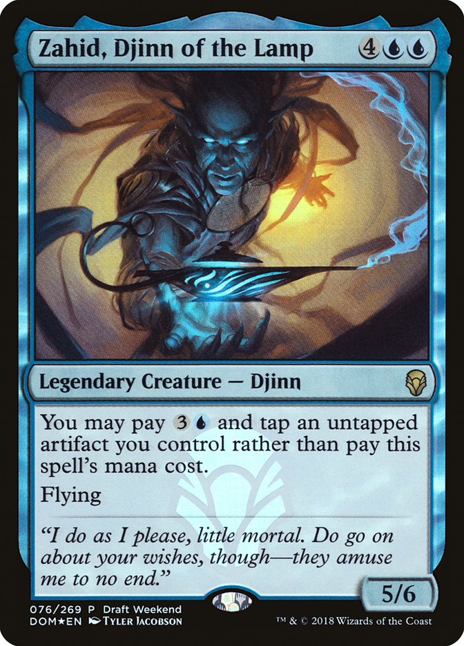 image Zahid, Djinn of the Lamp