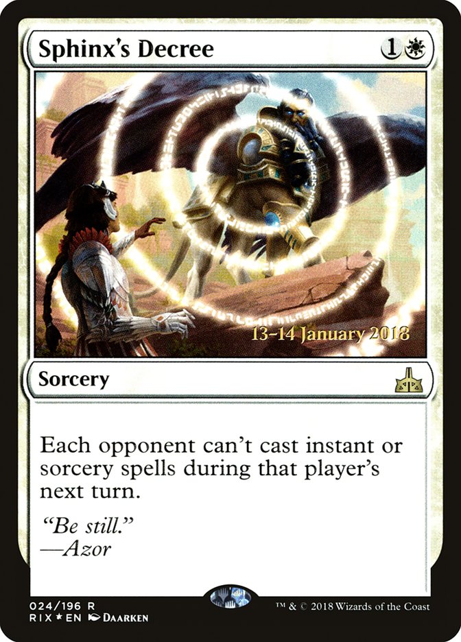 image Sphinx's Decree
