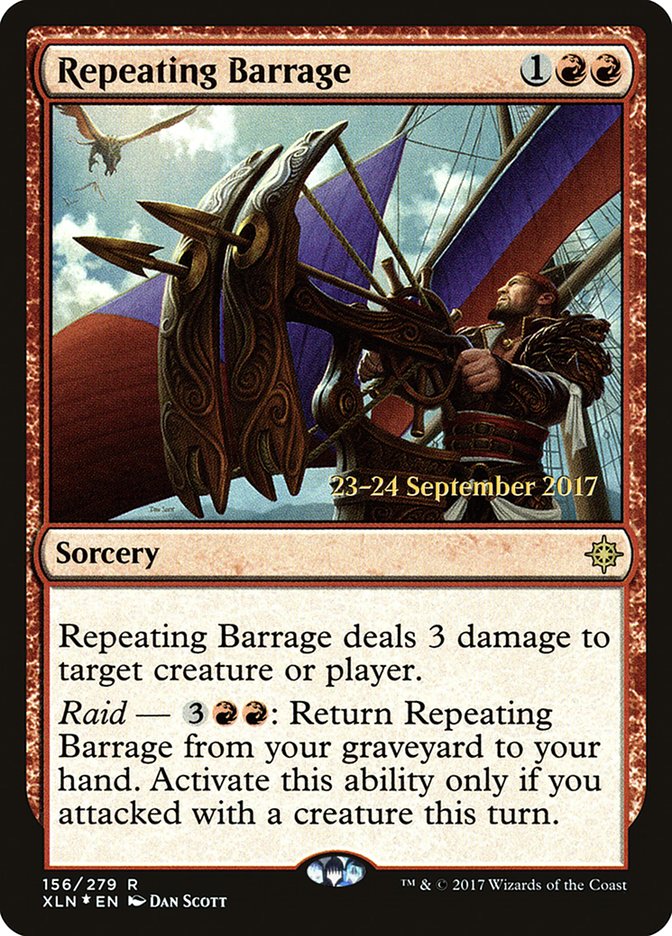 image Repeating Barrage