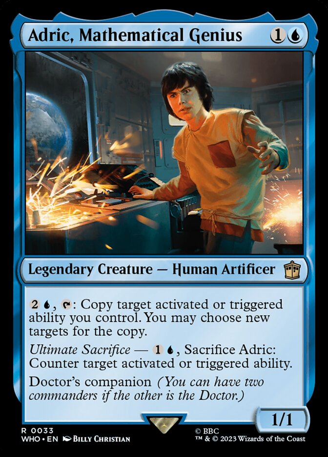 image Adric, Mathematical Genius