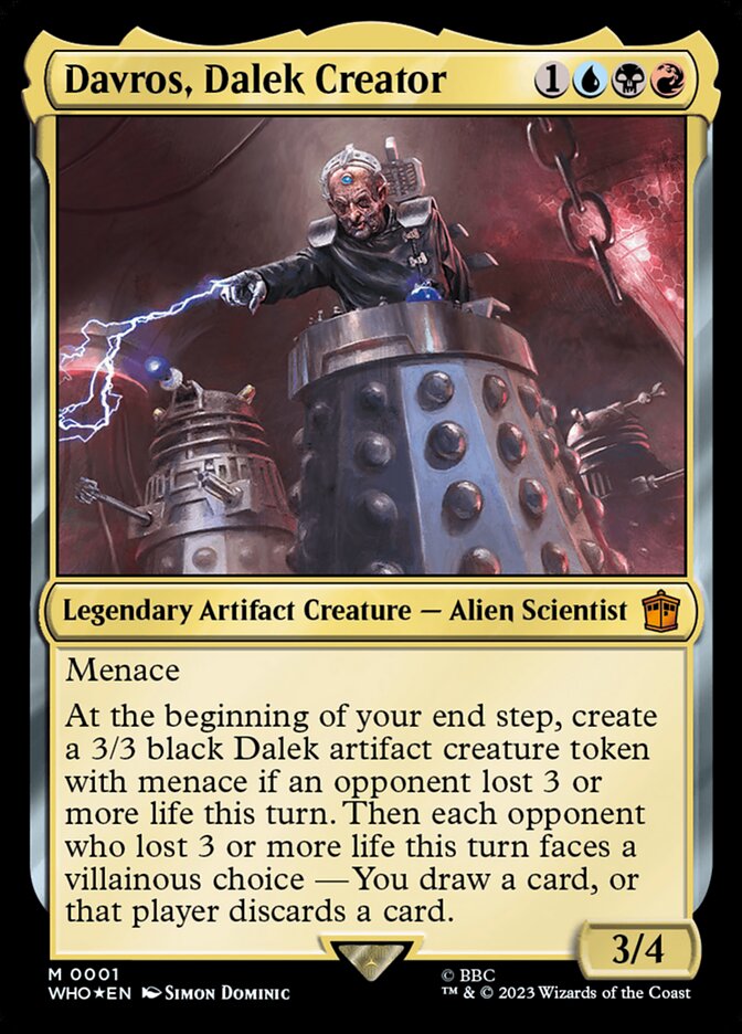 image Davros, Dalek Creator