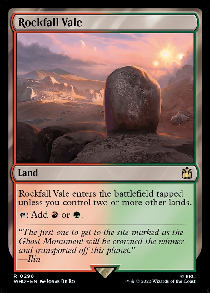 image Rockfall Vale