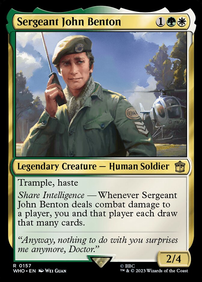 image Sergeant John Benton
