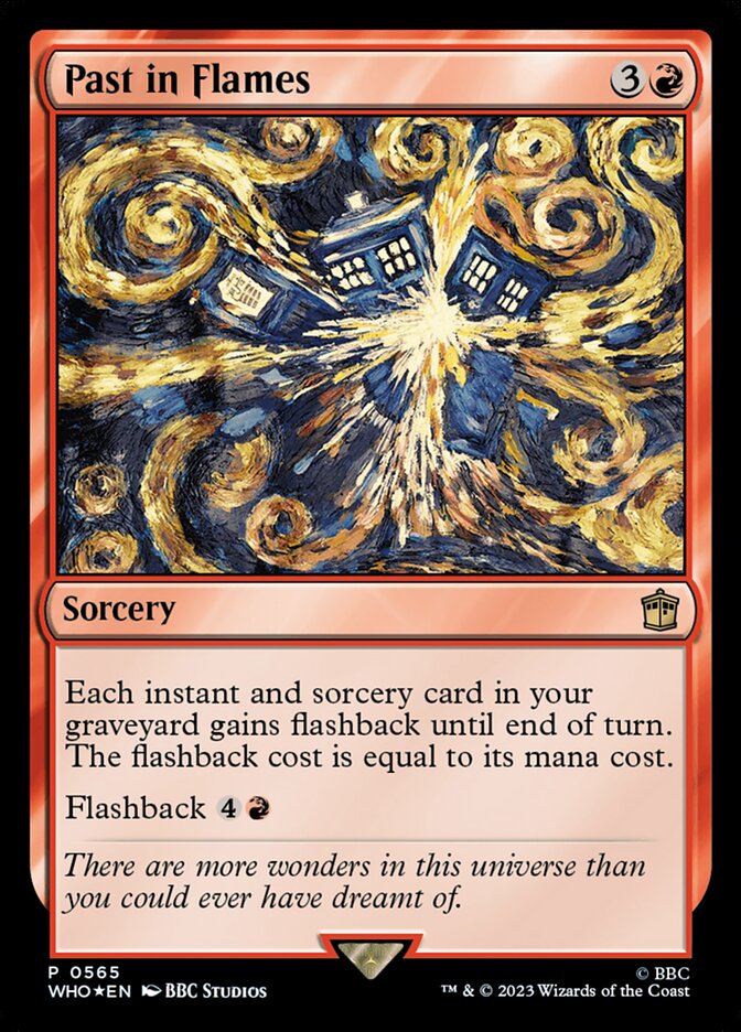 image Past in Flames
