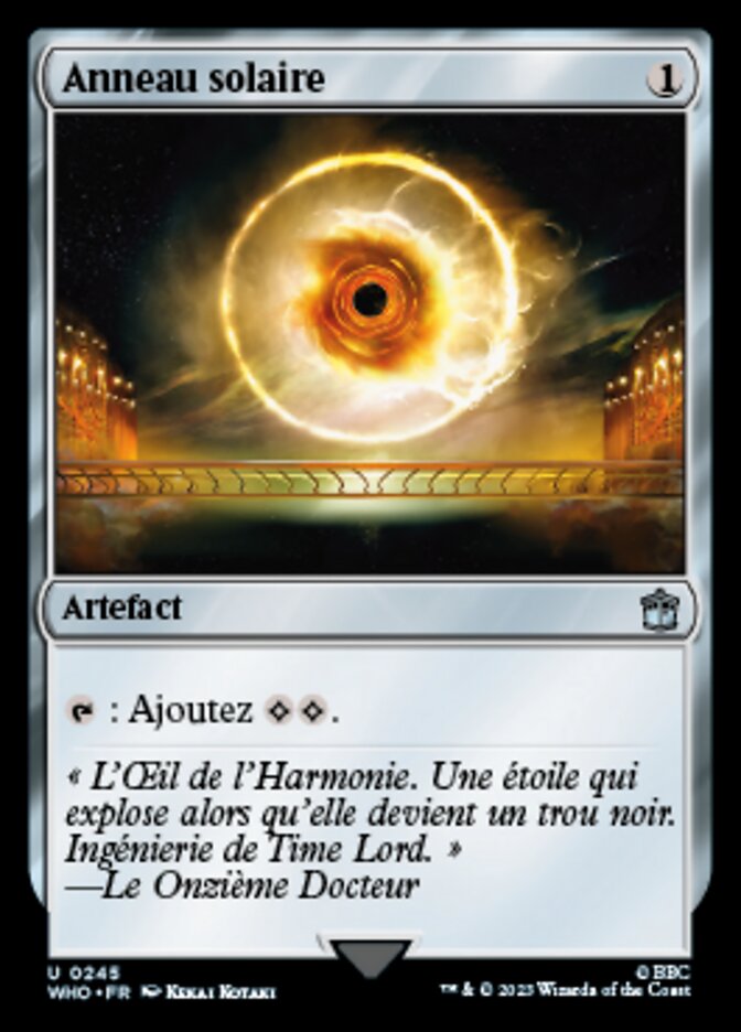 image Anneau solaire