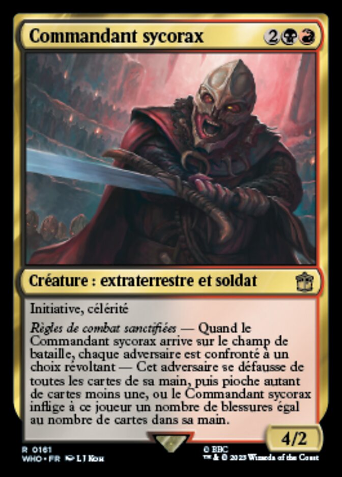 image Commandant sycorax
