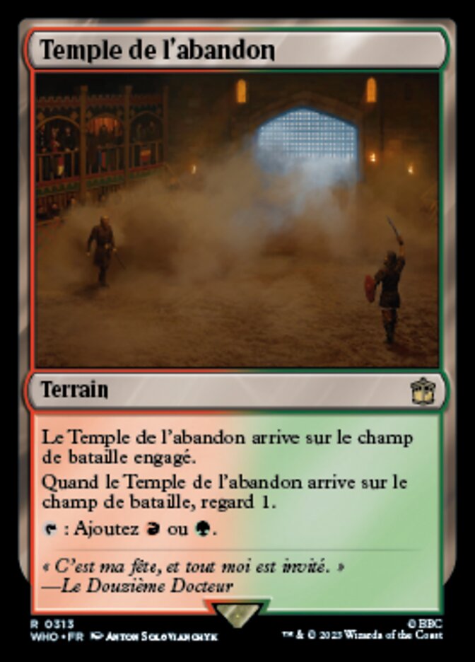 image Temple de l'abandon