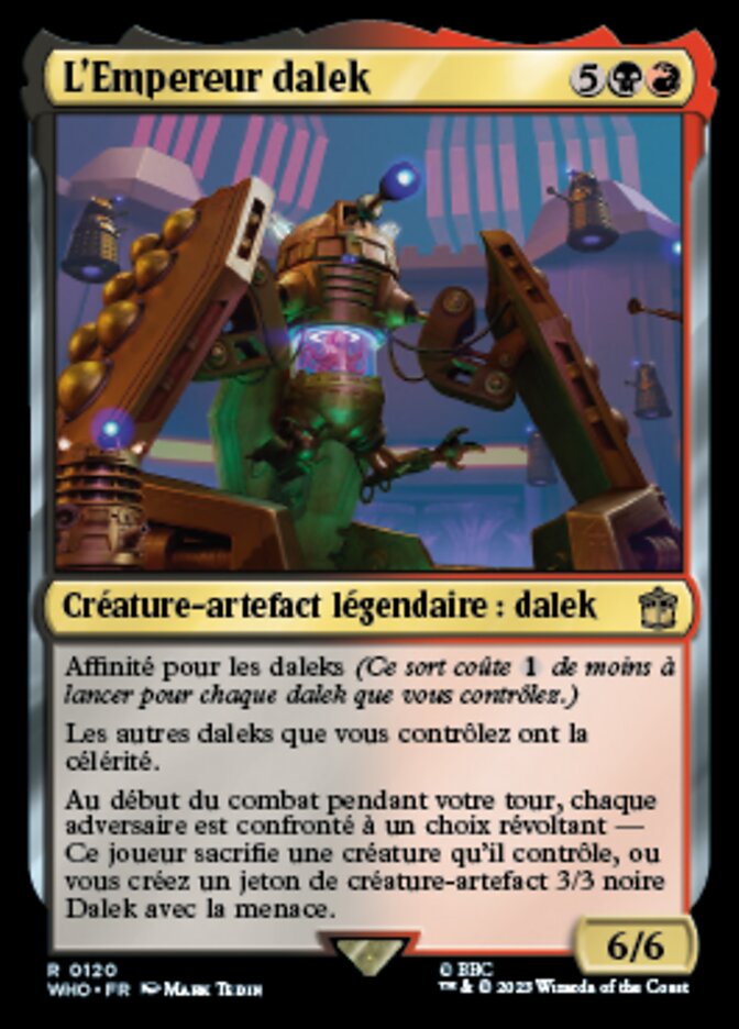 image L'Empereur dalek