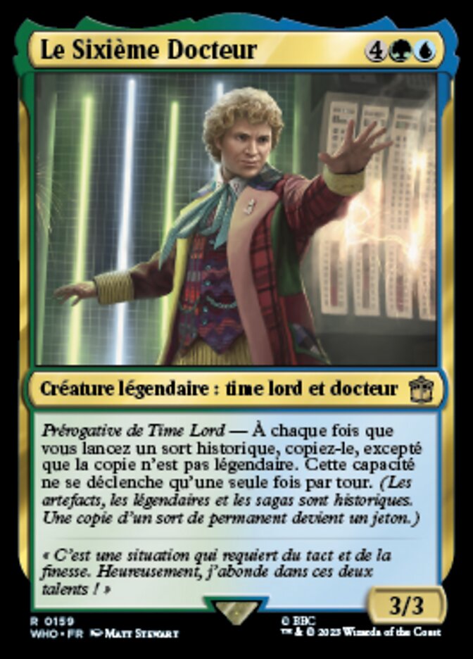 image Le Sixième Docteur