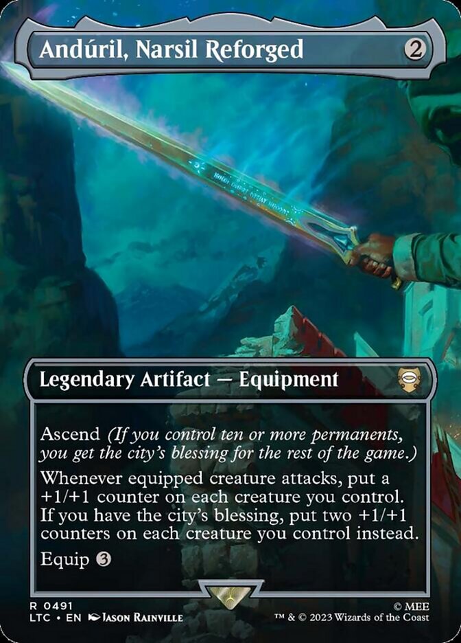 image Andúril, Narsil Reforged