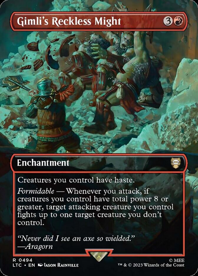 image Gimli's Reckless Might